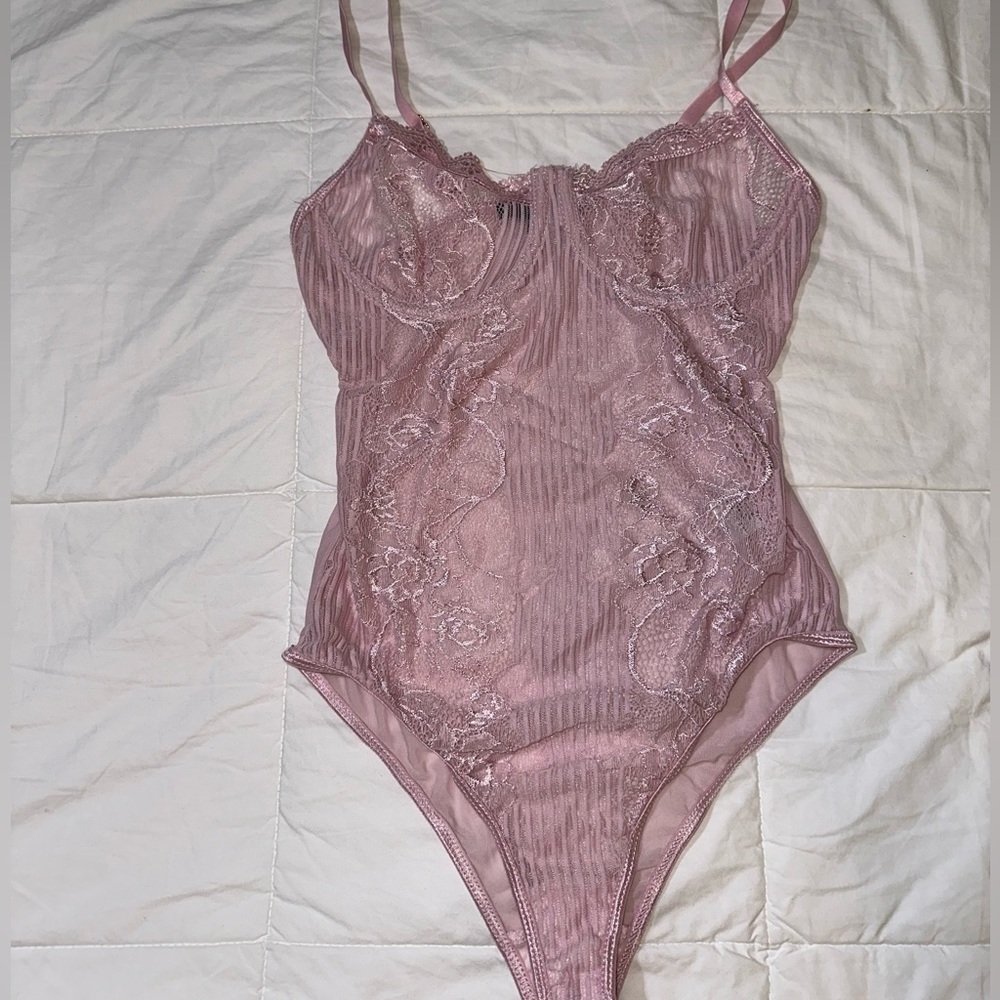 Pink bodysuit
